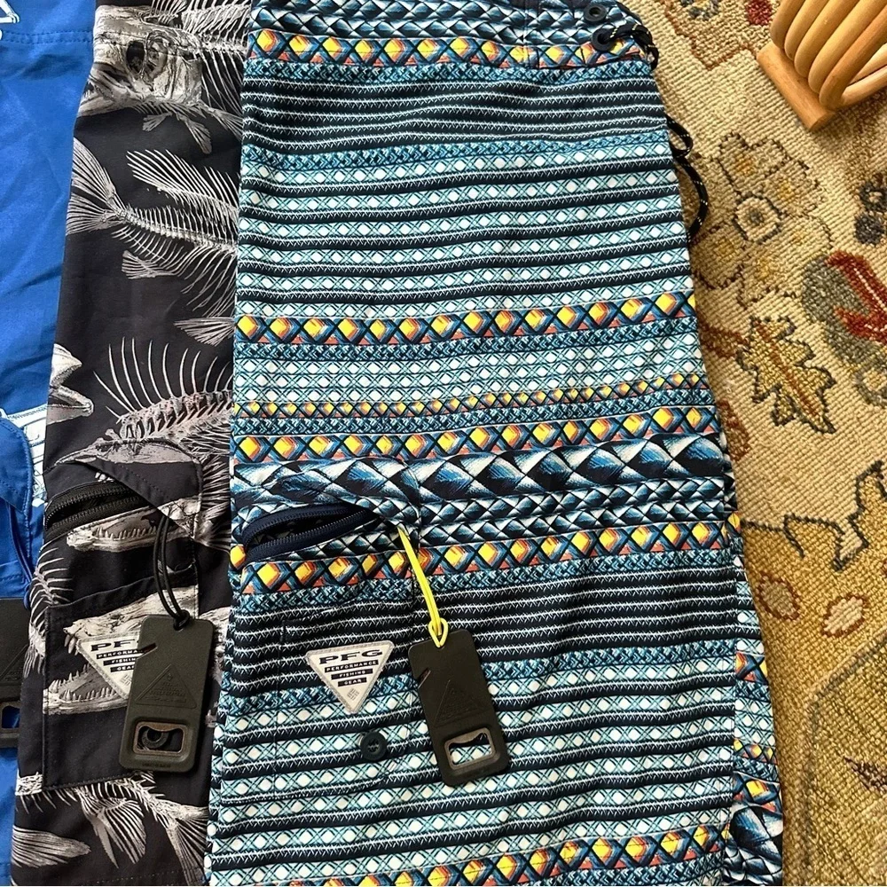 Men’s Columbia Board Shorts BUNDLE sz 38